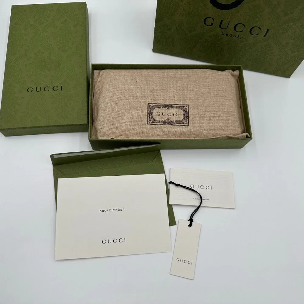 🔥GUCCI ANIMALIER LEATHER ZIP AROUND WALLET  🔥FULL INCLUSION🔥 - Picture 13 of 14